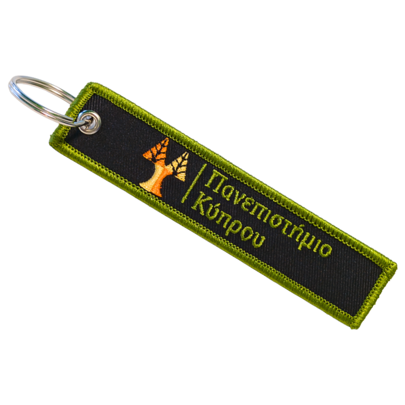 Embroidered Key Tag